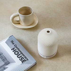 Humidificateur de pierre en céramique électrique portable SCENTCARES humidificateur d'arôme de brume fraîche de 100ml avec diffuseur d'huile essentielle à usage domestique - Product Image 4