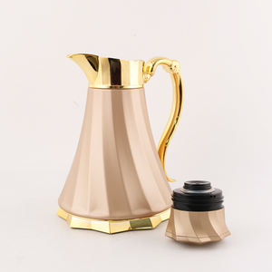 กระติกน้ำร้อนเก็บอุณหภูมิแบบหรูหรา สไตล์ดัลลาห์ สีทอง ขนาด 700 มล. 1000 มล. ยี่ห้อเมย์ฟลาวเวอร์ สำหรับโรงแรมและร้านอาหาร - Product Image 5