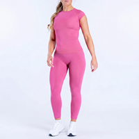 Vêtements de sport personnalisés pour femme, leggings de sport de haute qualité, ensemble de yoga sans couture, vêtements de gym.