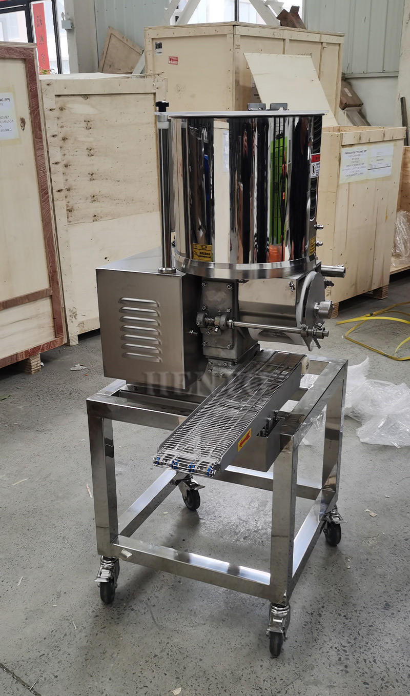 バーガープレスパティメーカーマシン、バーベキュー用フットパッド付きの便利なハンバーガーパティ手動マシン バーガープレスパティメーカーマシン、バーベキュー用フットパッド付き