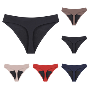 Culottes post-partum de haute qualité pour femmes, culottes de règles anti-fuites, sous-vêtements de protection pour les règles, femmes adultes - Product Image 1