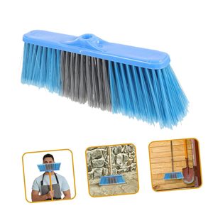Nouvelle conception de balai de nettoyage écologique et coloré pour la maison, manche en plastique, poils personnalisables en PET/PP - Product Image 4