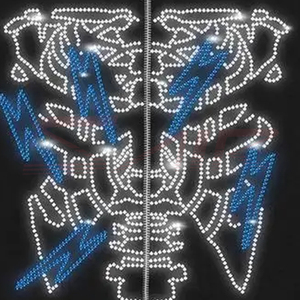 Rhinestone Distress Embroider <b>Hoodie</b> for Men 100% Cotton Zip Hood Men's Breathable Distress Embroider Rhinestone <b>Hoodie</b> Men's - Product Image 5