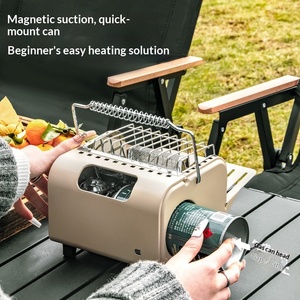 Estufa <span class=keywords><strong>de</strong></span> Camping Portátil Manual <span class=keywords><strong>de</strong></span> Butano para Exteriores, Mini Estufa Infrarroja <span class=keywords><strong>de</strong></span> Una Pieza para Uso en Invierno y Montaña - Product Image 2
