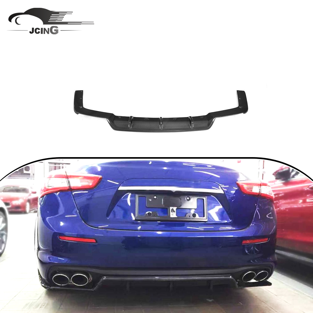 Задняя диффузорная губа из углеродного волокна для Maserati ghiдоступ к седану 4 двери 2018-2019