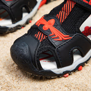 <span class=keywords><strong>Sandales</strong></span> pour enfants 2025 été nouvelles <span class=keywords><strong>sandales</strong></span> pour jeunes garçons dessin animé Spider-Man Baotou chaussures de plage crochet et boucle - Product Image 2