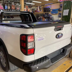 Wildfront ฝาปิดอลูมิเนียมอัลลอยด์แบบยืดหดได้ฝาปิดกระบะพร้อมล็อกสำหรับ Wildtrak XLT T6 T7 T8 XLS <span class=keywords><strong>XL</strong></span> - Product Image 2