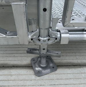 Système d'échafaudage Allround Ring Lock Rosette Wedge Construction en acier Ringlock Vertical Metal Layer Ladders & Échafaudages - Product Image 6