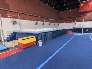 Promotion : Système complet de fosse de gymnastique professionnelle en mousse avec plateforme de réception au sol - Product Image 5