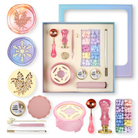Nouvelle bulle boîte-cadeau Transparent lucarne débutant ensemble complet d'outils feu peinture joint cire particules joint tête four ensemble