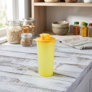 Gobelet en plastique PP jetable avec couvercle, récipient portable pour boissons à emporter, jus, thé, café, smoothies et rafraîchissements - Product Image 6
