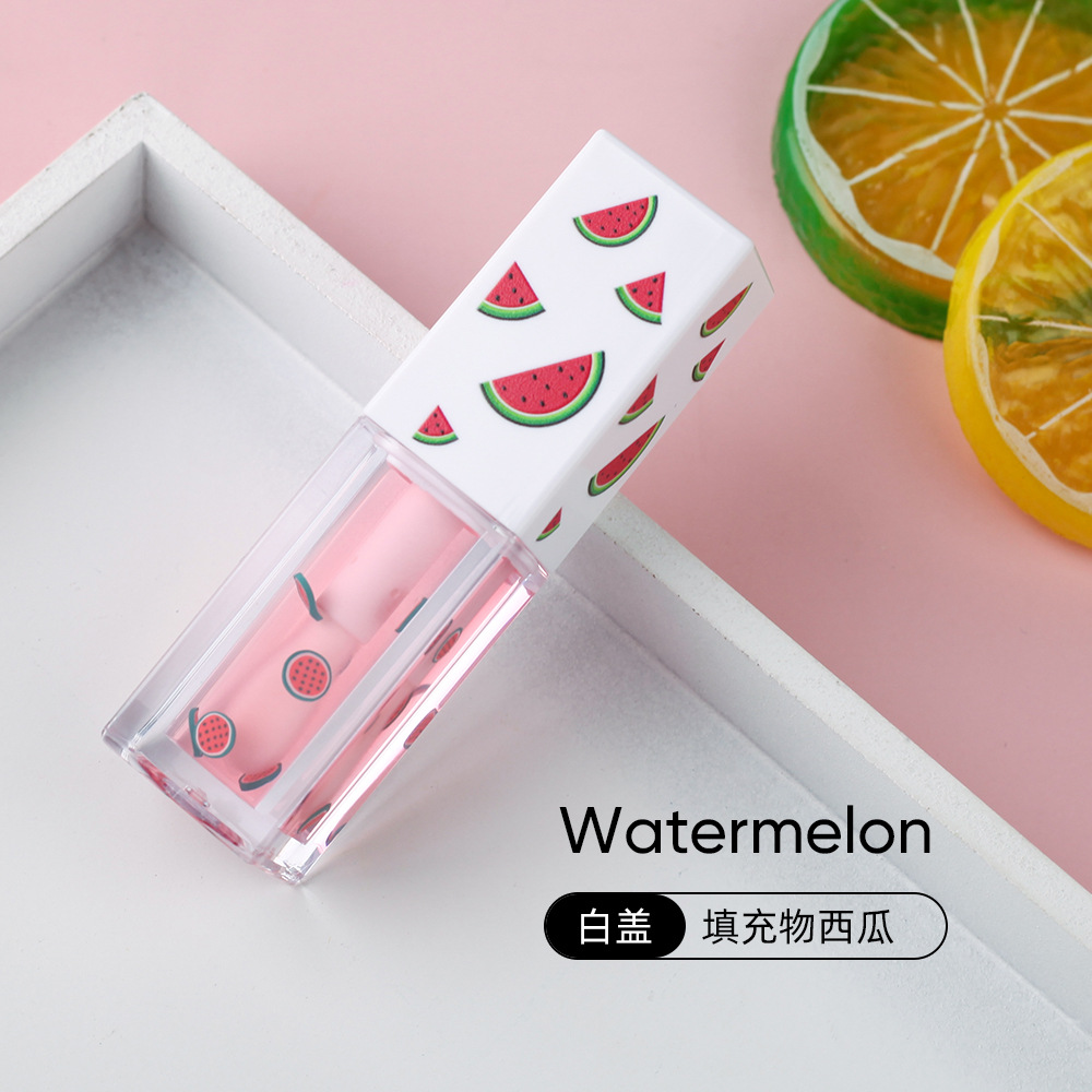 [White Cap] Watermelon Slice Lip Oil