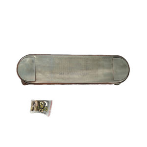 6AY <span class=keywords><strong>Oil</strong></span> <span class=keywords><strong>Cooler</strong></span> Core Cooling Part <span class=keywords><strong>Oil</strong></span> <span class=keywords><strong>Cooler</strong></span> Element Suku Cadang Mesin Diesel Kelautan untuk Mesin Yanmar 6AY - Product Image 1