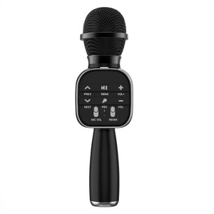 <b>Bluetooth</b> <b>Microphone</b> With Volume Control And Recording Function For Karaoke And Singing - Product Image 2