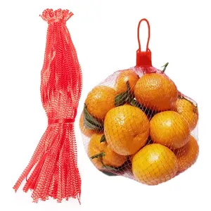 Oem Herbruikbare Boodschappentassen Stevige Nylon String Boodschappentassen Draagtas Netzakken Met Handvat Voor Fruitgroente-Opslag