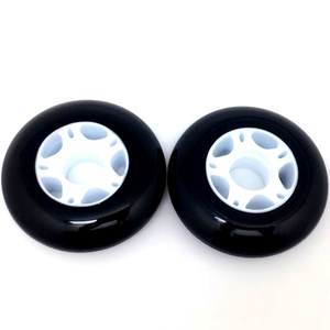 Roues de patin de hockey sur glace de haute performance à bon prix petites roues souples en PU de 80*24 MM pour le patinage en ligne freestyle avec une grande adhérence - Product Image 1