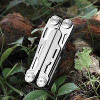 Pince Portable Pliante Multitool 12 en 1 Réglable Survie en Plein Air Camping Randonnée Équipement de Pêche Métrique OEM