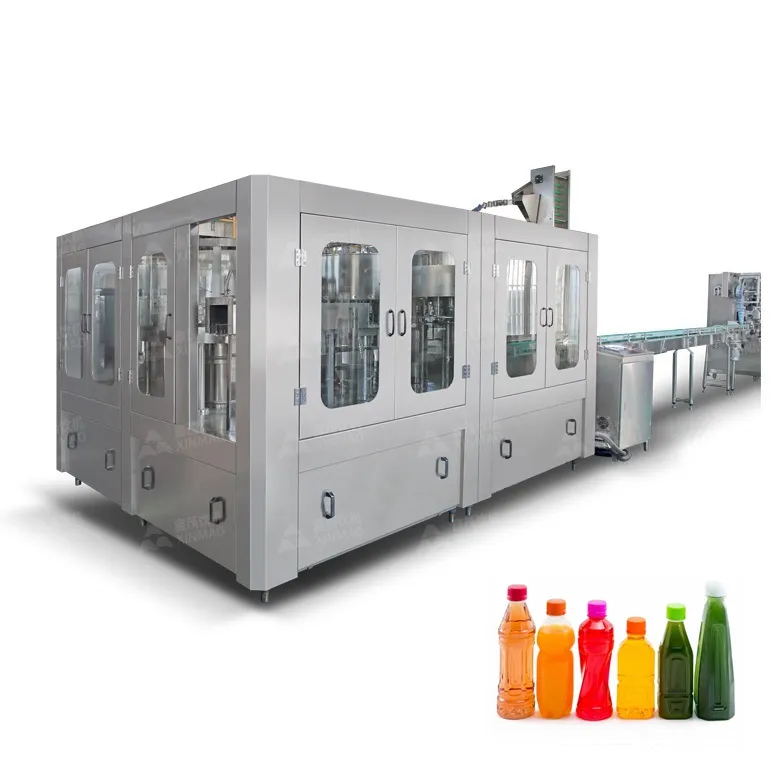 Small capacity concentrate fresh orange fruit juice water beverage filling machine bottling plant production line