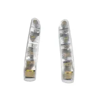 A2208200521/A2208200621 Clignotant de rétroviseur 12V pour Mercedes Classe W220/W215/S/CL500/S500/S600 (Non inclus)