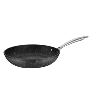 Gentleman Style Noir Antiadhésif En Aluminium Peu Profonde Allemand Cuisine Cocotte Avec Couvercle - Product Image 3