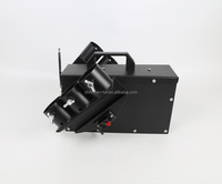 Système de tir d'effets spéciaux de scène, machine à pyro froide en fer à double oscillation pour mariage, télécommande sans fil