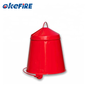 Okefire High Quality Online Hot Sale 8-20L Metal <strong>Fire</strong> Sand <strong>Bucket</strong> - Product Image 2