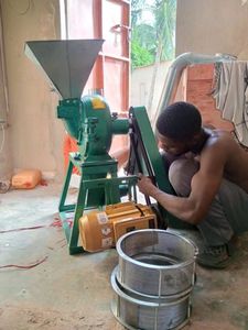 Machine à moudre le riz, les haricots, le maïs et les céréales 9FC, vente chaude en Afrique - Product Image 3