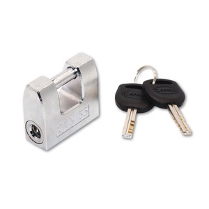 Candados de cilindro de seguridad europeos de 50mm con llaves Juego a granel para bloqueo de vidrio de puerta Hecho de acero Aleación de zinc Aluminio PC de zinc - Product Image 1