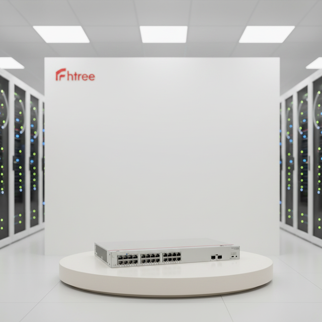 HuaWwei S110-24T2SR Series 98012414 (24 10/100/1000BASE-T Ethernet Ports, 2 Gigabit SFP Ports, Fanless) Enterprise Switches