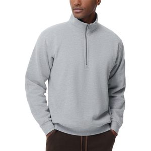 Sweat-shirt polaire mi-zippé pour homme FOXA, col montant, poids moyen, respirant, idéal pour l'entraînement - Product Image 1