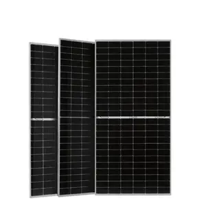 Venta de buena calidad LONGi Solar PV Module All Black Solar Panel 420W 430W 435W Panel solar de alta eficiencia con precio barato