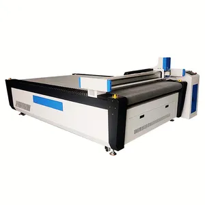 Automatic CNC Oscillating Knife Textile Cloth Fabric Carpet Cutting Machine With High Precision