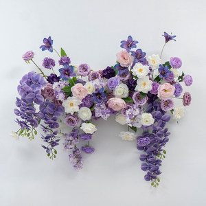 EG-E74-1 Organiza un Centro de Mesa Decorativo para Bodas con Flores Artificiales y Fondo Fotográfico para Eventos - Product Image 1
