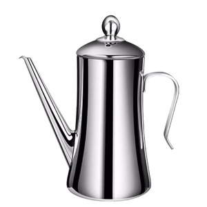 ขวดน้ำมันสแตนเลส 304 ความจุขนาดใหญ่ 950 มล. เครื่องจ่ายน้ำมันในครัว ดีไซน์ทรงกระบอก ทนทาน - Product Image 2