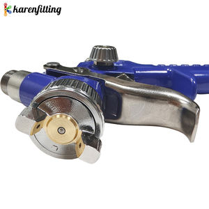 Mini pistolet de pulvérisation HVLP en alliage OEM à alimentation par gravité pour la peinture murale, la peinture automobile, la décoration de gâteaux et les travaux sur ongles - Product Image 3