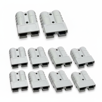 Connecteurs de batterie haute intensité 50A avec boîtier PC IP60 pour chariots élévateurs électriques industriels et stockage d'énergie par batterie au lithium