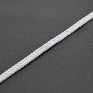 5*2 Mét Trắng Phẳng Dây Da/Rope/Chủ Đề Cho Vòng Tay Vòng Cổ Làm Đồ Trang Sức DIY Braided Leather Cord Bán - Product Image 6