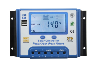 Contrôleur de Charge solaire Pwm 12V 24V 40a double Port Usb contrôleur de Charge solaire Protection basse/surtension avec affichage