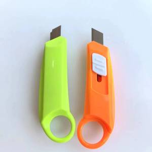 Outils de coupe-papier Offre Spéciale de bonne performance manche en plastique ABS lame rétractable de 9mm couteau de livraison express - Product Image 3