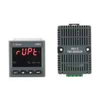 Contrôleur intelligent d'humidité et de température Acrel WHD48-11 85-265V DC 100-350V à montage sur panneau pour boîtier de terminaison AC