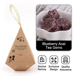 Collection de bombes de thé sélectionnées : Cubes et pastilles de thé aux fleurs et aux fruits faits à la main pour des cadeaux élégants et un bien-être moderne - Product Image 4