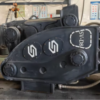 Vibro-décompacteur hydraulique Yuntang SV-D8 à double fréquence pour pelle sur chenilles 70-85 tonnes, moteur HYDRO LEDUC, garantie 1 an