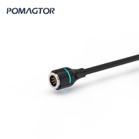 Câble de charge magnétique rond personnalisé à 7 broches mâle-femelle, câble magnétique Pogo Pin pour appareils électroménagers intelligents