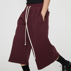 Pantalon Baggy Homme en Gros, 7 Poches, 100% Coton Pré-rétréci 400 g/m², Short à Cordon de Serrage - Product Image 2