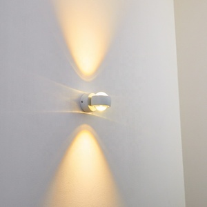 Woojong-Luz led redonda de pared, iluminación de 240 lúmenes, 7x7,5 cm, <span class=keywords><strong>para</strong></span> dormitorio, escalera, sala de estar, 3W - Product Image 4