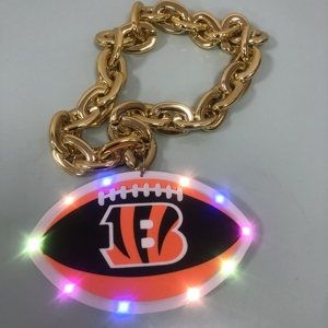 New York Giants Equipo de fútbol de alta calidad <span class=keywords><strong>EVA</strong></span> 3D Fan Chain Collar Espuma Gran espuma acrílica Medallones Electrización - Product Image 4