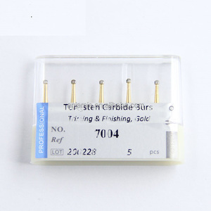 Frese Dentali in Oro TC per Rifinitura e Finitura, 8-12 Lame, Vendita Calda - Product Image 1