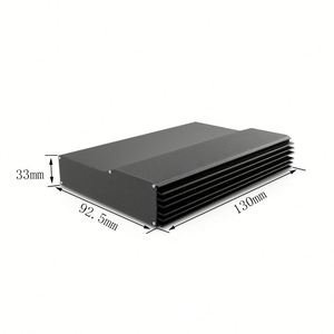 Caja de Conexiones de Aluminio Personalizada EBM, Protección IP54, Recubrimiento en Polvo, Caja de Control para Equipos Electrónicos - Product Image 1
