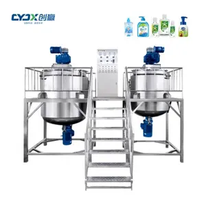 CYJX macchina per la produzione di sapone serbatoio di miscelazione serbatoio di miscelazione chiuso serbatoio di miscelazione per piccole imprese