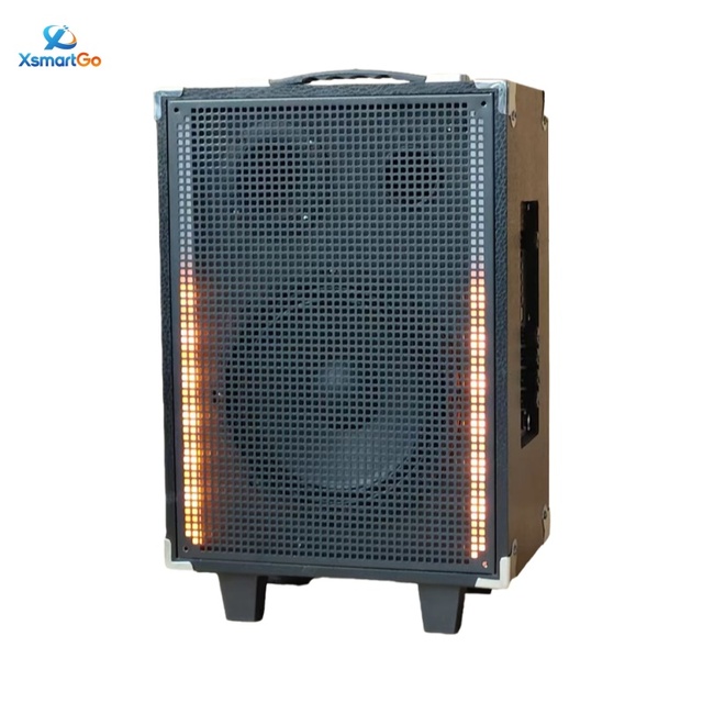 Portable 8" High Power Blue tooth Speaker Outdoor Party Boombox with Handle Waterproof & Long Battery for Camping Beach Garden